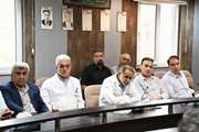 سیزدهمین جلسه هیئت رئیسه مجتمع بیمارستانی امام خمینی(ره)برگزار شد 