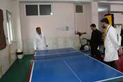 بازدید رئیس مجتمع بیمارستانی امام خمینی(ره) از باشگاه ورزشی پاویون این مرکز