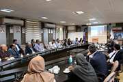 جلسه شورای توسعه مجتمع بیمارستانی امام خمینی (ره) برگزار شد