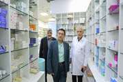 بازدید رئیس دانشگاه علوم پزشکی تهران و معاون درمان دانشگاه از داروخانه ۱۳ آبان در سومین روز سال نو 