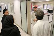 رئیس دانشگاه علوم پزشکی تهران از یکی از بیمارستان‌های دانشگاه در جنوب تهران بازدید کرد