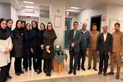 بازدید نوروزی رئیس دانشگاه علوم پزشکی تهران از بیمارستان پوست رازی