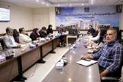 جلسه پیگیری میزان پیشبرد مصوبات کارگروه‌های پنج گانه فنی در شرایط پساجنگ تحمیلی اخیر در ستاد معاونت بهداشت 