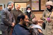  بازدید از مرکز منتخب بحران «میثم» توسط معاون فنی و مدیر شبکه و ارتقای بهداشت گسترش شبکه معاونت بهداشت 