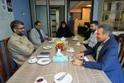 بازدید دبیر شورای مرکزی انضباطی از دفتر شورای انضباطی دانشگاه علوم پزشکی تهران