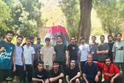 هم‌قدم شدن دانشجویان در یک روز پرنشاط
