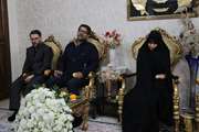 دیدار مسئولان دانشگاه علوم پزشکی تهران با خانواده شهید رامین جعفری