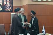 برگزاری مراسم تکریم و معارفه رابط نهاد نمایندگی مقام معظم رهبری در دانشکده دندانپزشکی