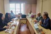 دیدار مشاور شاهد و ایثارگر وزیر بهداشت و مشاور رئیس دانشگاه در امور ایثارگران با چند تن از اعضای هیئت‌علمی بیمارستان سینا 
