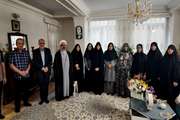دیدار با خانواده شهیدان صباغی و تجلیل از «صبر زینبی» آنان