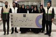 برپایی میز خدمت سلامت در اولین شب قدر در حرم حضرت عبدالعظیم ( ع)  با حضور  مدیر شبکه بهداشت و درمان شهرستان ری