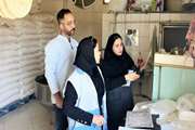 نظارت آغاز آموزش عملی بهورزان نوپیوسته اسلامشهر از مراکز تولید و توزیع مواد غذایی 