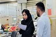 ارزیابی مرکز دیالیز سوده توسط کارشناس مسئول واحد نظارت بر درمان شبکه بهداشت و درمان اسلامشهر