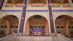 حال و هوای بیمارستان شهدای سلامت دانشگاه علوم پزشکی تهران یک روز مانده به آغاز مراسم وداع با رهبر شهید