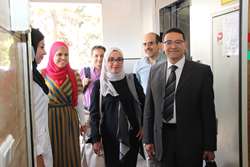 بازدید نمایندگان سازمان جهانی بهداشت از بیمارستان شریعتی