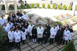  مراسم ورود به بالین و تور بیمارستان گردی دانشجویان کارشناسی پرستاری