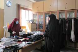 برگزاری نمایشگاه حجاب و عفاف در ستاد شبکه بهداشت و درمان اسلامشهر