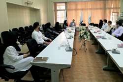 اولین جلسه کمیته حفاظت فنی و بهداشت کار بیمارستان فارابی در سال 99 برگزار شد