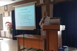 برگزاری کنفرانس آموزشی مشترک بین گروه های تخصصی در مرکز آموزشی درمانی بهارلو
