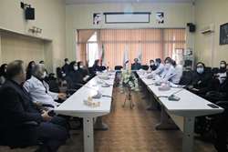 اولین جلسه کمیته کنترل عفونت بیمارستان فارابی در سال 99 برگزار شد