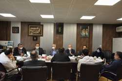 بیست و نهمین جلسه هیئت رئیسه مجتمع بیمارستانی امام خمینی (ره) برگزار شد