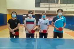 مسابقات تنیس روی میز دانشجویان پسر به مناسبت گرامیداشت دهه مبارک فجر برگزار شد