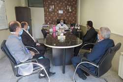 حضور شهردار منطقه هفت ناحیه یک در بیمارستان کودکان بهرامی