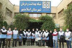 مانور بسیج سلامت نوروزی در شبکه بهداشت و درمان شهرستان اسلامشهر