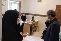 بازدید معاون بهداشت دانشگاه، از  واکسیناسیون کرونا در مرکز بهداشت جنوب تهران در روز شهادت حضرت علی(ع)