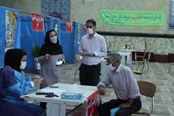بازدید تیم پایش وزارت بهداشت از مراکز تجمیعی واکسیناسیون کرونا در شهرستان اسلامشهر
