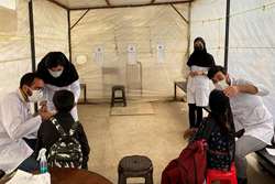 اردوی جهادی بهداشتی-درمانی کانون سپیدار برگزار شد