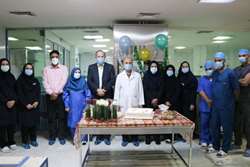 قدردانی رئیس بیمارستان فارابی از کارکنان واحد CSSD