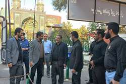 بازدید معاون توسعه مدیریت و برنامه ریزی منابع از مجتمع کوی علوم پزشکی تهران