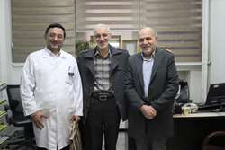 دیدار مشاور رئیس دانشگاه علوم پزشکی تهران در امور ایثارگران با جانباز گرامی و رزمنده دوران دفاع مقدس 