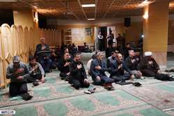 مراسم ویژه گرامیداشت شهدای گمنام و عزاداری شهادت حضرت زهرا (س) در دانشگاه علوم پزشکی تهران برگزار شد 