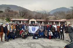 مشارکت حداکثری دانشجویان دانشگاه در همایش مشترک کوهپیمایی منطقه 10