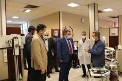 هیئتی از دانشگاه سبطین عراق از دانشکده توانبخشی بازدید کرد