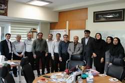 دیدار کارکنان معاونت توسعه دانشگاه علوم پزشکی تهران با دکتر رامین رحیم نیا به مناسبت روز پزشک و هم‌زمان با آغاز هفته دولت 