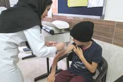 برگزاری جلسه‌ روند اجرای کارزار واکسیناسیون تکمیلی فلج اطفال و سرخک و تجویز ویتامین آ ویژه اتباع در شهرستان اسلامشهر