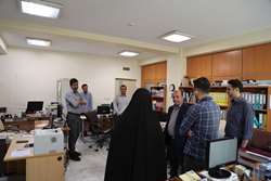 بازدید سرزده معاون توسعه دانشگاه علوم پزشکی تهران از واحد مدیریت فنی و نظارت بر طرح‌های عمرانی دانشگاه 
