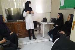 برگزاری جلسه آموزشی تغذیه سالم برای داوطلبان سلامت پایگاه شماره دو سعیدیه شهرستان اسلامشهر
