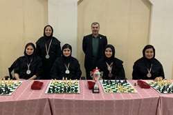 کسب عنوان نایب قهرمانی تیم شطرنج دانشجویان دختر دانشگاه در مسابقات کشوری دانشگاه های علوم پزشکی سراسر کشور