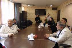 ملاقات حضوری شهردار ناحیه یک منطقه 12 تهران و هیئت همراه با رییس بیمارستان سینا