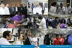 چهارشنبه سوری به روایت بیمارستان فارابی