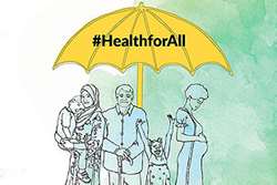 شعار روز جهانی سلامت/ سلامت برای همه: پوشش همگانی سلامت برای همه در هر مکان