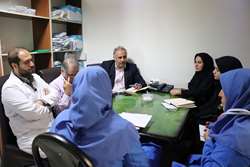 برگزاری جلسه واک راند مدیریتی ایمنی بیمار در مرکز آموزشی درمانی ضیائیان