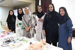 کارگاه عملی، آموزشی تربیت مربی احیای نوزاد در بیمارستان جامع بانوان آرش برگزار شد