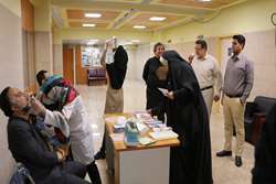 ارائه خدمات رایگان دانشکده دندانپزشکی مشاوره، معاینه، غربالگری و آموزش به مناسبت هفته سلامت در ستاد مرکزی دانشگاه علوم پزشکی تهران