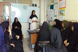 برگزاری جلسات آموزشی به مناسبت هفته دیابت در شهرستان اسلامشهر 
