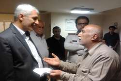 بازدید سرزده شبانه عضو هیات رییسه دانشگاه از بیمارستان ضیائیان